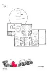 4 chambres Appartement, CAVALLI COUTURE No. 124