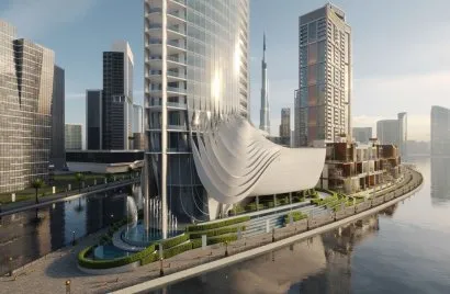 Penthouse de 4 chambres à JUMEIRAH LIVING BUSINESS BAY Business Bay, UAE No. 1028