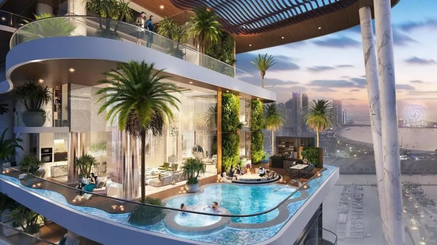 Penthouse de 4 chambres à Dubai Harbour, UAE No. 830 № 8