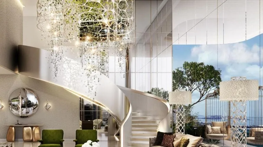 Penthouse de 4 chambres à Dubai Harbour, UAE No. 830 № 1