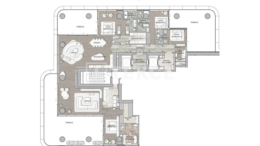 Appartement de 2 chambres à Business Bay, UAE No. 2175 № 24