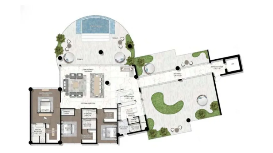 Appartement de 1 chambre à Dubai, UAE No. 2063 № 7