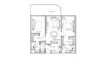 2 chambres Appartement plan d'étage «2BR», DAMAC BAY 2