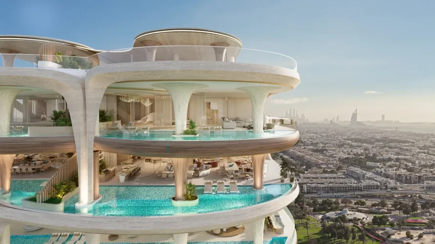 Penthouse de 3 chambres à Dubai, UAE No. 1964 № 3