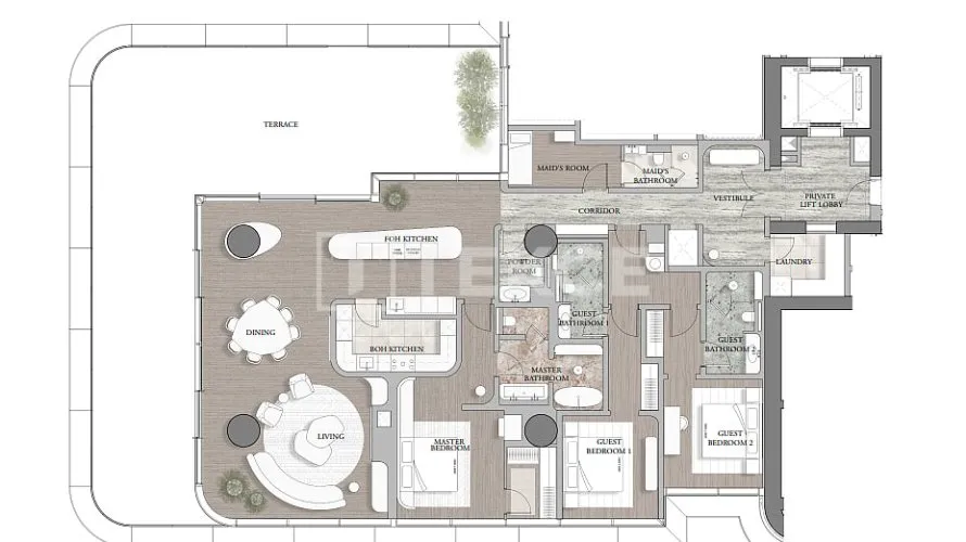 Appartement de 2 chambres à Business Bay, UAE No. 2175 № 23
