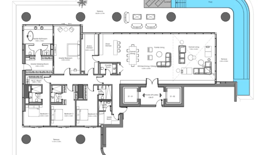 Appartement de 3 chambres à Business Bay, UAE No. 2054 № 16