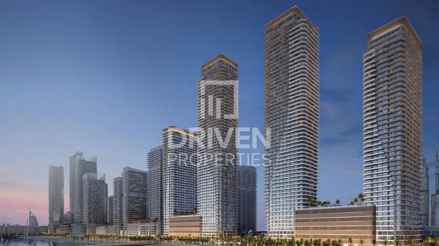 Penthouse de 4 chambres à EMAAR Beachfront, UAE No. 4080 № 2