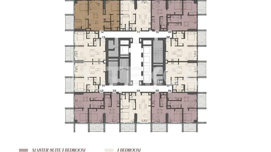 Duplex de 4 chambres à Mohammed Bin Rashid City, UAE No. 4718 № 4