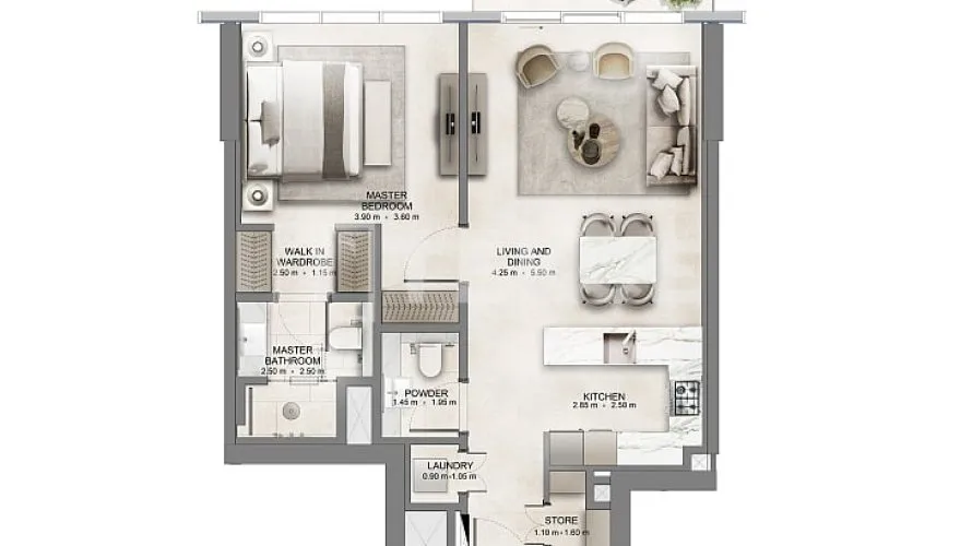 Duplex de 4 chambres à Dubai, UAE No. 4722 № 4