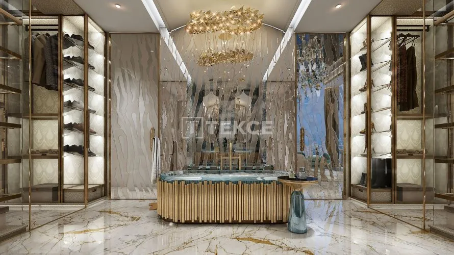 Дуплекс с 4 спальнями в Dubai Harbour, Дубай, ОАЭ №364 № 21