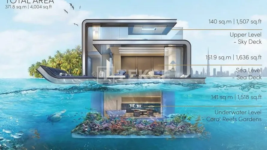 Вилла с 2 спальнями в  The World Islands, Дубай, ОАЭ №342 № 22