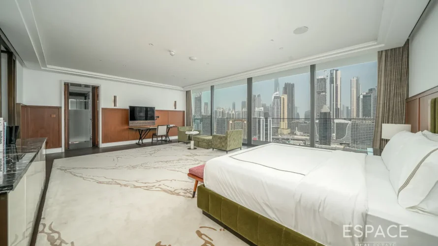 Дуплекс с 4 спальнями в  Dorchester Collection Dubai, Бизнес-Бэй, Дубай, ОАЭ №1275 № 19