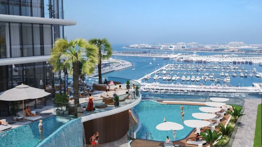 Квартира с 4 спальнями в  Dubai Harbour, Дубай, ОАЭ №829 № 10