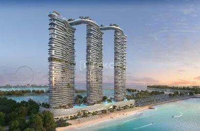 Дуплекс с 4 спальнями в  Dubai Harbour, Дубай, ОАЭ №364