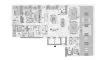 Планировка Пентхауса «4BR» с 4 спальнями в ЖК RIXOS RESIDENCES