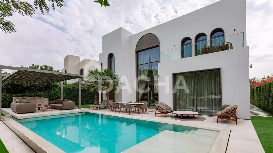 Вилла с 4 спальнями в  Jumeirah Islands, Дубай, ОАЭ №2692 № 15