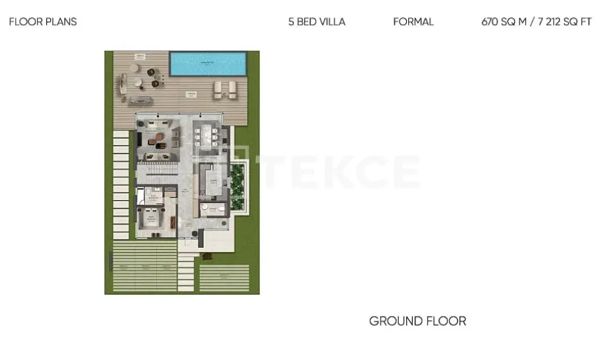 Вилла с 5 спальнями в  Meydan, Дубай, ОАЭ №2315 № 16