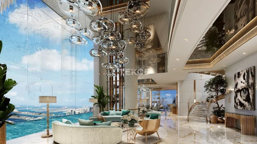 Дуплекс с 4 спальнями в Dubai Harbour, Дубай, ОАЭ №364 № 7