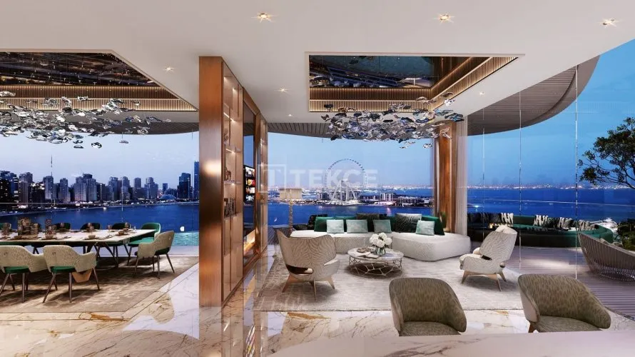 Дуплекс с 4 спальнями в Dubai Harbour, Дубай, ОАЭ №364 № 15