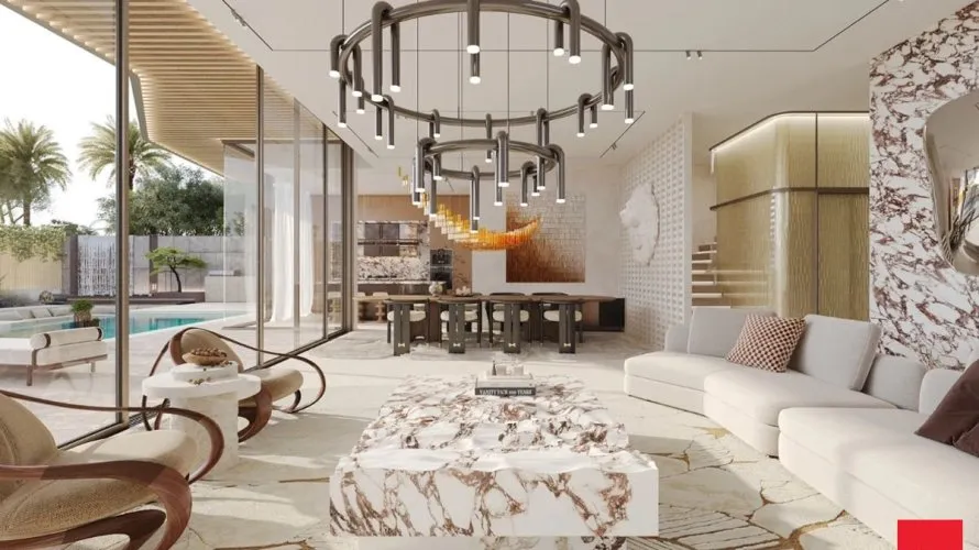 Вилла с 6 спальнями в  Meydan, Дубай, ОАЭ №2023