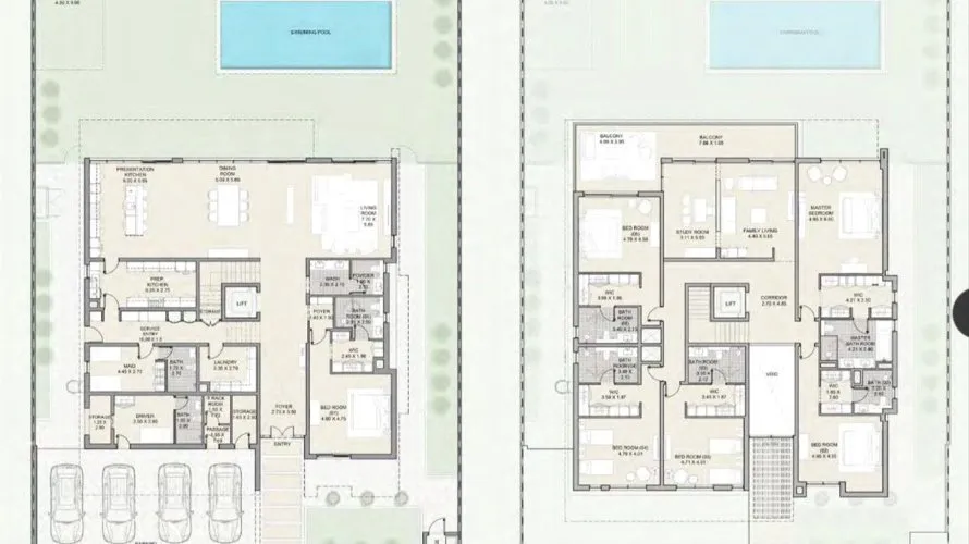 Вилла с 6 спальнями в  District 11, Мохаммед Бин Рашид Сити, Дубай, ОАЭ №866 № 11