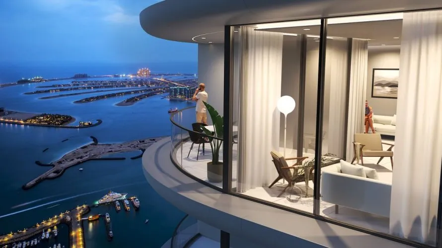 Квартира с 4 спальнями в  Dubai Harbour, Дубай, ОАЭ №829 № 2