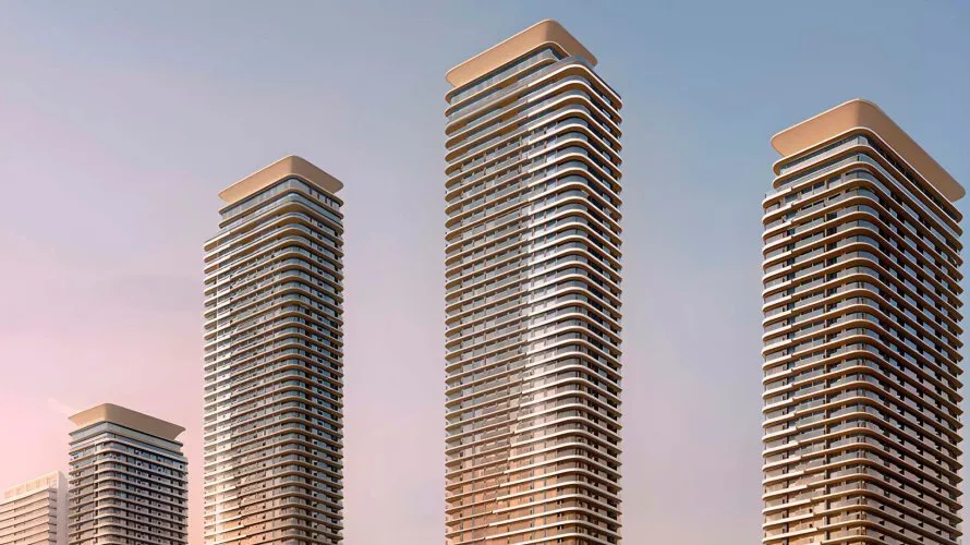 Пентхаус с 6 спальнями в  EMAAR Beachfront, Дубай, ОАЭ №462 № 6