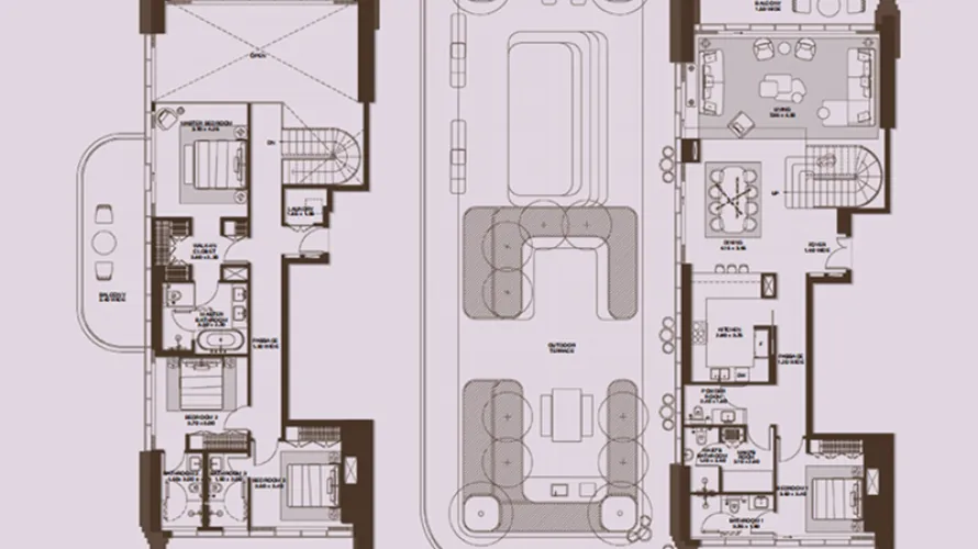 Пентхаус с 1 спальней в  Dubai Design District, Дубай, ОАЭ №2047 № 10