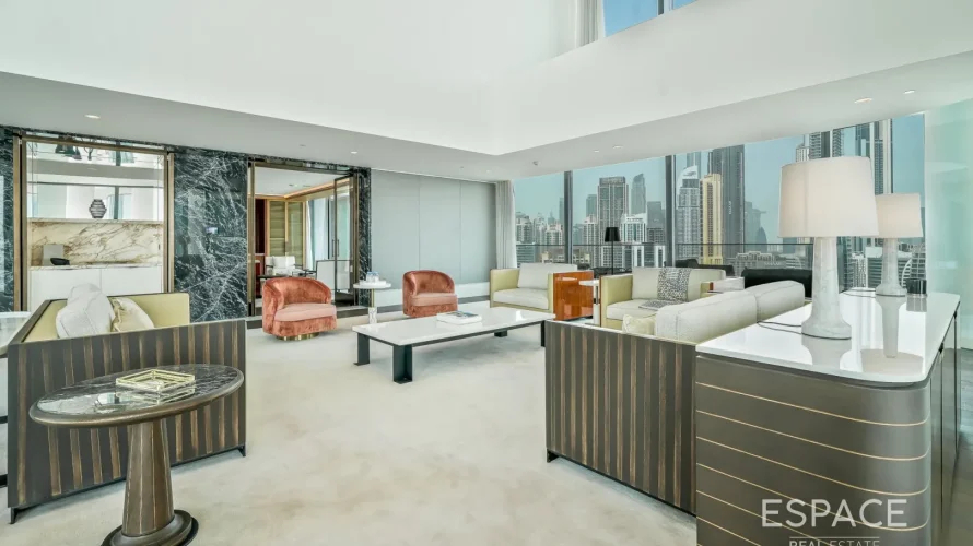 Дуплекс с 4 спальнями в  Dorchester Collection Dubai, Бизнес-Бэй, Дубай, ОАЭ №1275 № 4