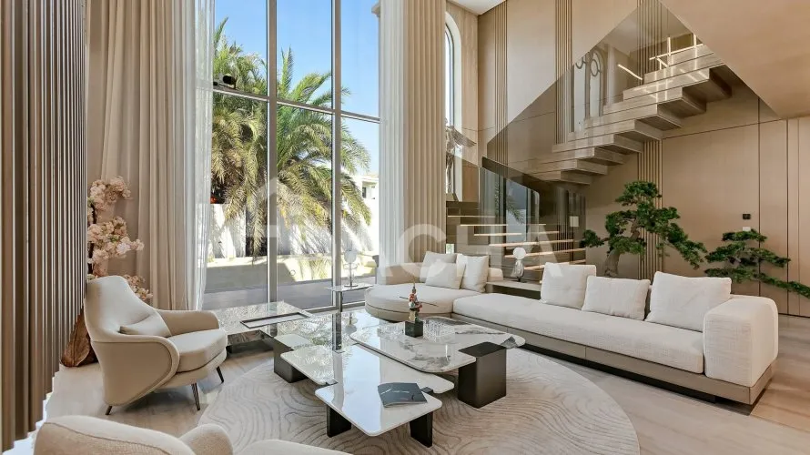 Вилла с 5 спальнями в Jumeirah Islands, Дубай, ОАЭ №3246 № 19