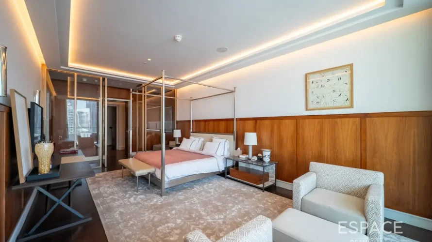 Дуплекс с 4 спальнями в Dorchester Collection Dubai, Бизнес-Бэй, Дубай, ОАЭ №3664 № 12