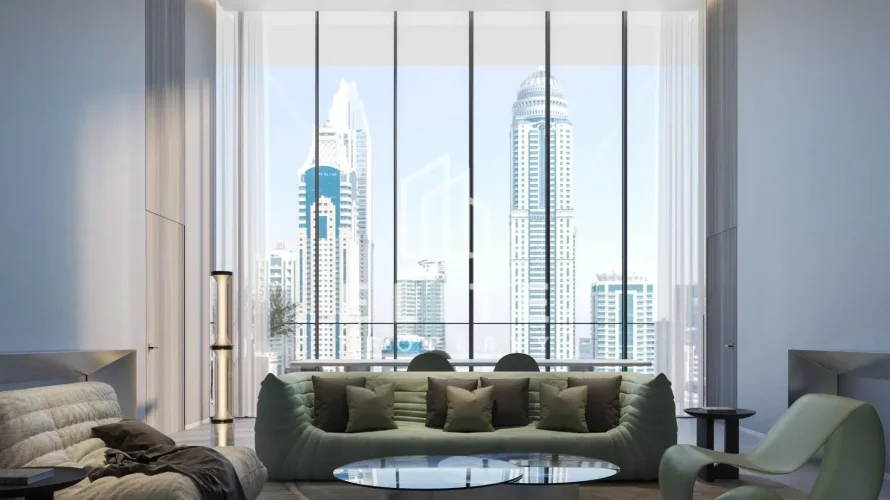 Квартира с 4 спальнями в Dubai Harbour, Дубай, ОАЭ №3566 № 4