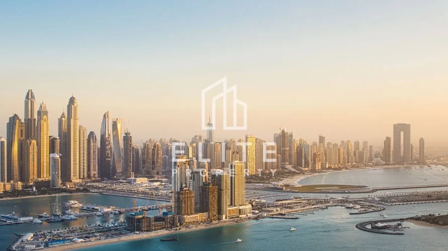 Квартира с 4 спальнями в Dubai Harbour, Дубай, ОАЭ №3566 № 10