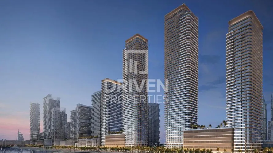 Квартира с 4 спальнями в EMAAR Beachfront, Dubai Harbour, Дубай, ОАЭ №3895 № 2