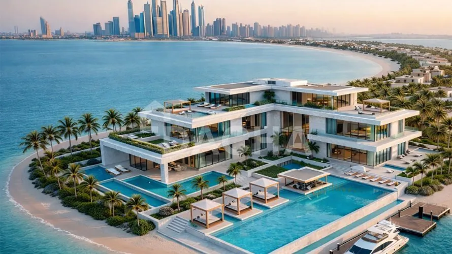 Вилла с 7 спальнями в Palm Jebel Ali, Дубай, ОАЭ №3813 № 7