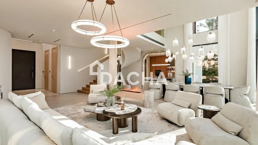 Вилла с 4 спальнями в Jumeirah Islands, Дубай, ОАЭ №4824 № 13