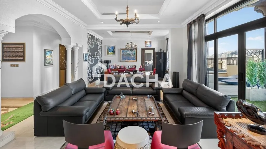 Пентхаус с 4 спальнями в The Fairmont Palm Residences, Пальма Джумейра, Дубай, ОАЭ №4714 № 11