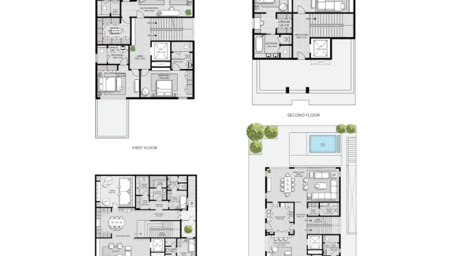 5 bedrooms villa for sale , Dubai, UAE No. 2039 № 8