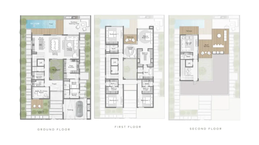 villa for sale , Mohammed Bin Rashid City, Dubai, UAE No. 2030 № 10