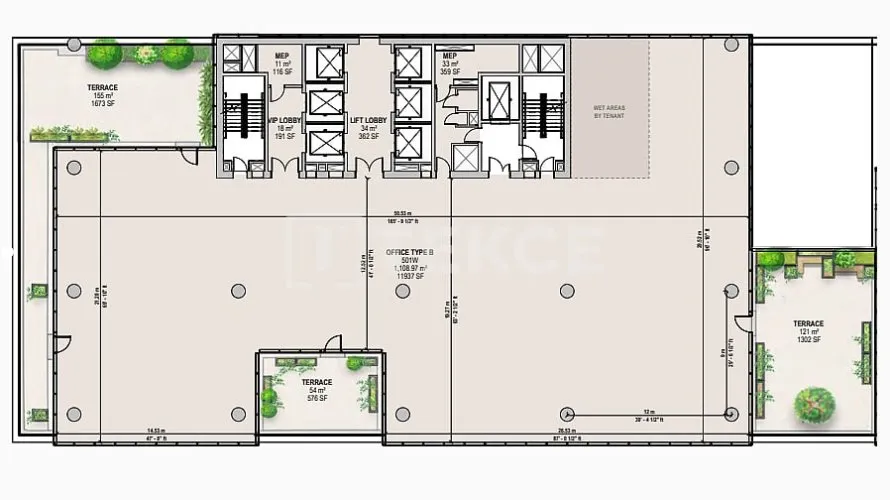 1 bedroom office for sale, Business Bay, Dubai, UAE No. 2149 № 24