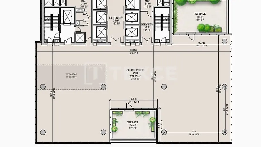 1 bedroom office for sale, Business Bay, Dubai, UAE No. 2149 № 27