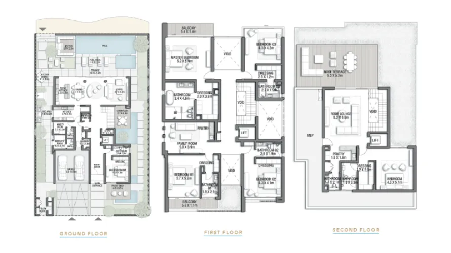 5 bedrooms villa for sale , Palm Jebel Ali, Dubai, UAE No. 2040 № 18