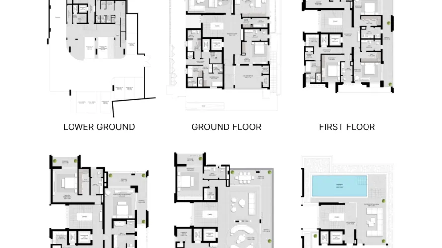 5 bedrooms villa for sale , Dubai, UAE No. 2039 № 11