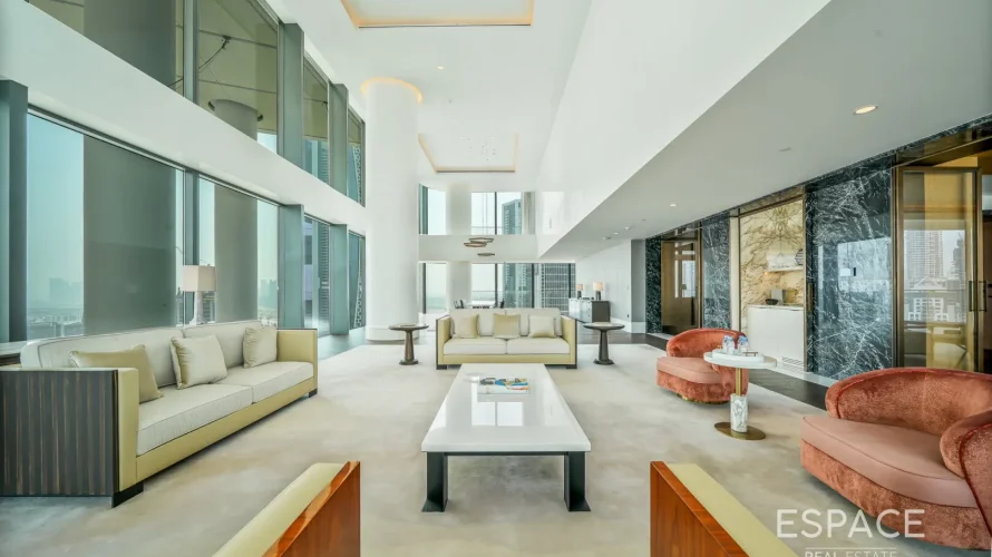 4 bedrooms duplex for sale , Dorchester Collection Dubai, Business Bay, Dubai, UAE No. 1275 № 1