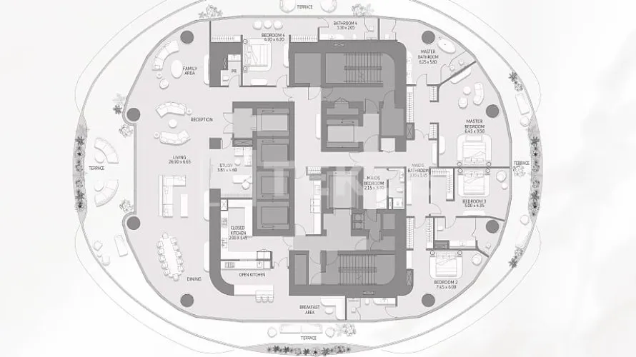 4 bedrooms apartment for sale , Palm Jumeirah, Dubai, UAE No. 465 № 5