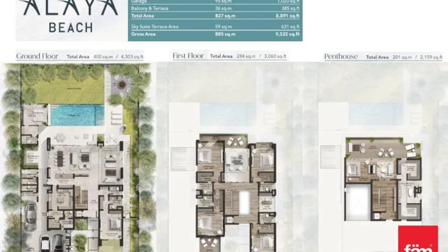 6 bedrooms villa for sale , Tilal Al Ghaf, Dubai, UAE No. 2172 № 17