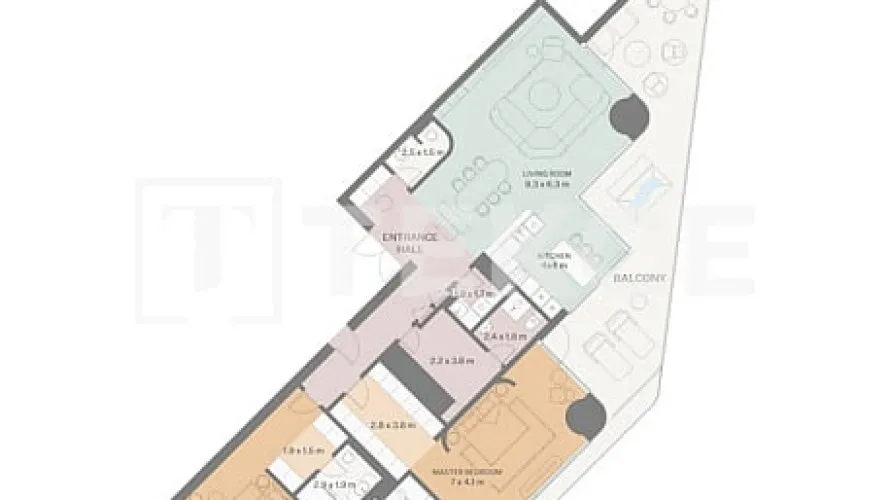 4 bedrooms apartment for sale, Business Bay, Dubai, UAE No. 447 № 21