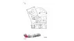 3 bedrooms Apartment floor plan in CAVALLI COUTURE No. 122