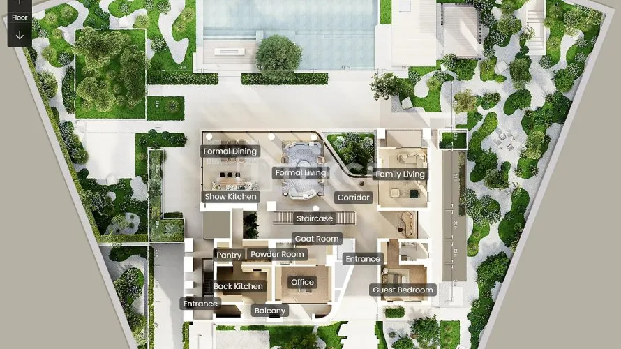 6 bedrooms villa for sale, Dubai, UAE No. 3138 № 27