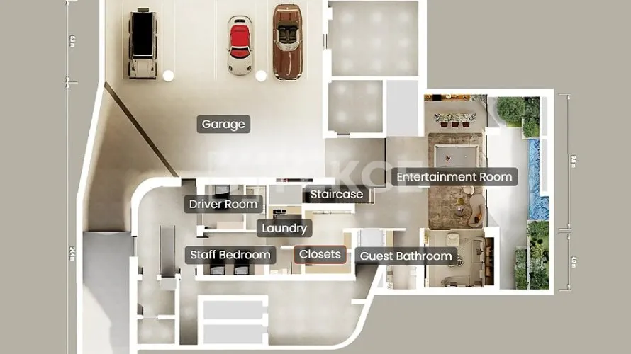 5 bedrooms villa for sale, Dubai, UAE No. 3139 № 26